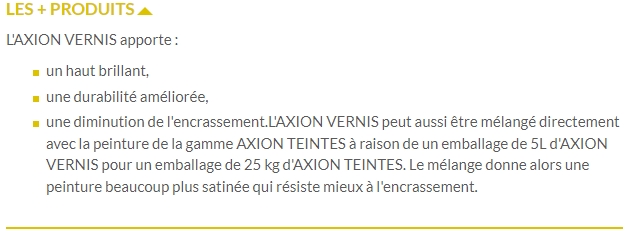 AXION VERNIS (5L)