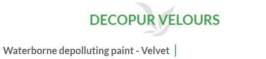 DECOPUR VELOURS (1L-2,5L-5L-10L)
