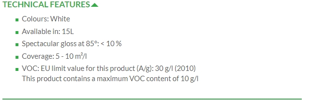 IMPRESSION PLACO ECOLABEL (15L) en stock