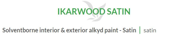 IKARWOOD (1L-2,5L-10L) en stock