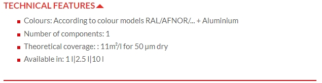 ZINCOLAC TEINTE NOIR MAT (1L-2,5L-10L) en stock