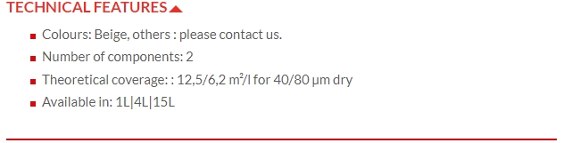 EPODUX PRIMER 61-134 V01 BEIGE (1L-4L-15L)