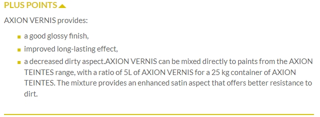AXION VERNIS (5L)