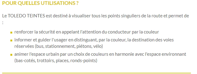 TOLEDO TEINTES (18KG)