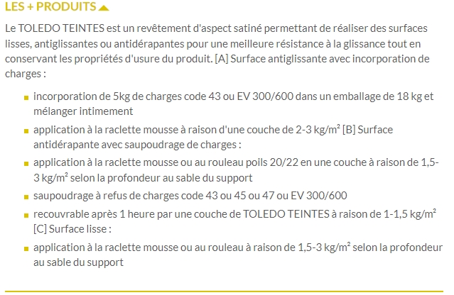 TOLEDO TEINTES (18KG)