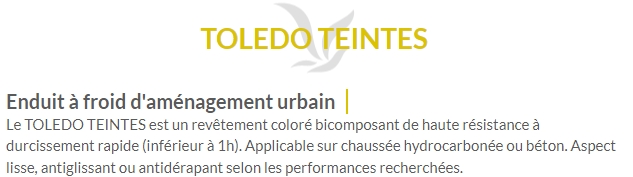 TOLEDO TEINTES (18KG)