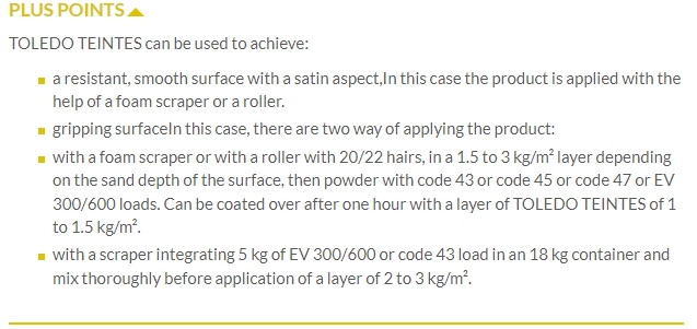 TOLEDO TEINTES (18KG)