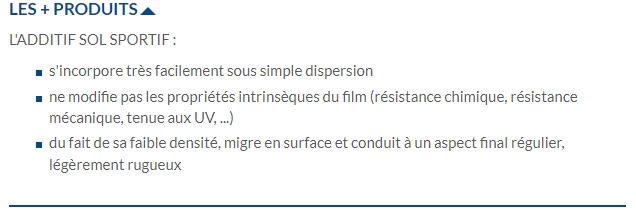 ADDITIF SOL SPORTIF (0,10KG)