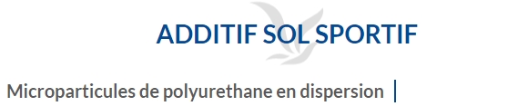 ADDITIF SOL SPORTIF (0,10KG)