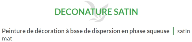 DECONATURE SATIN (1L-2,5L-15L)