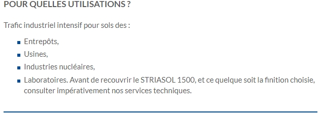 STRIASOL 1500 INCOLORE (24,6KG)