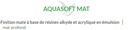 AQUASOFT MAT (1L-2,5L-15L) en stock