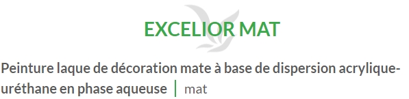 EXCELIOR MAT (1L-2,5L-10L) en stock