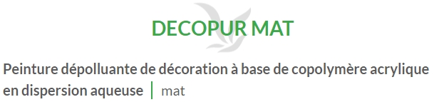 DECOPUR MAT (1L-2,5L-5L-10L)