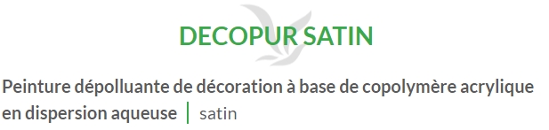DECOPUR SATIN (1L-2,5L-5L-10L)