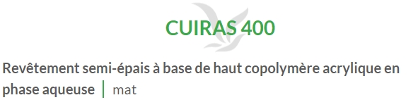 CUIRAS 400 (20KG) en stock