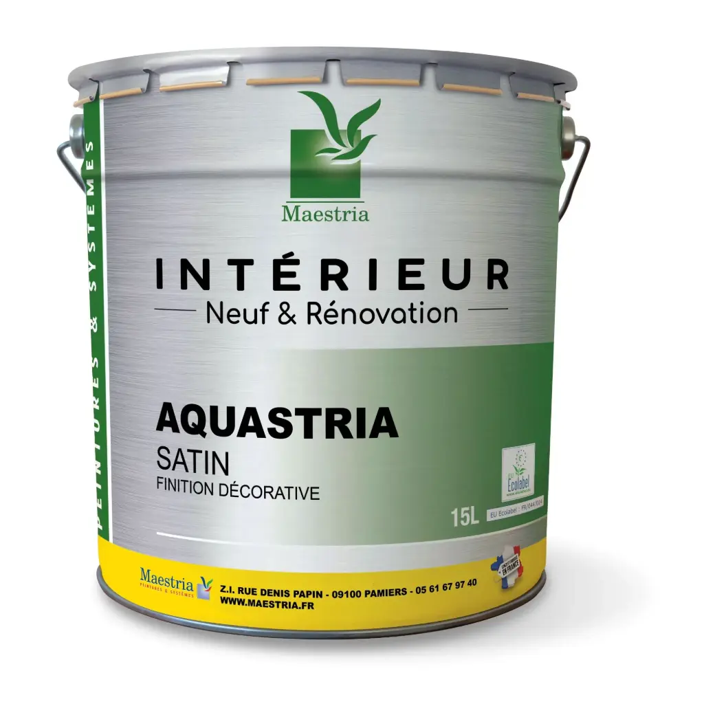 AQUASTRIA SATIN (SOYEUX) – Washable silky paint
