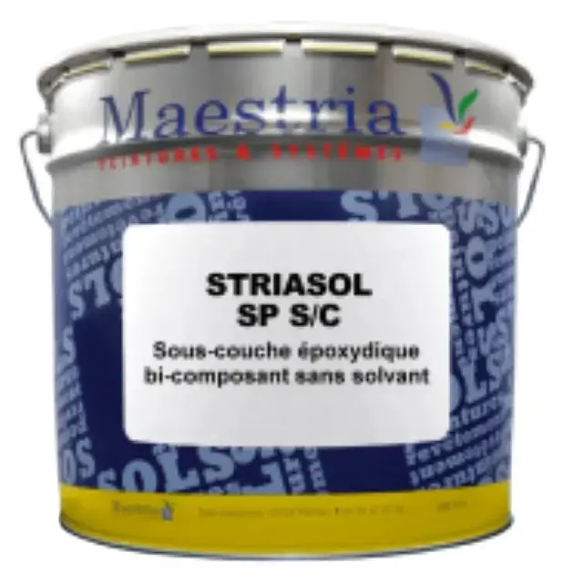 STRIASOL SP S/C – Sous-couche époxy sans solvant pour sols industriels