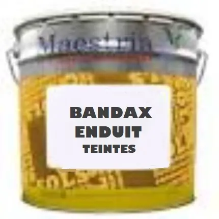 BANDAX ENDUIT TEINTES (6KG)