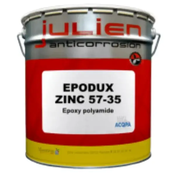 EPODUX ZINC 57-35 – Primaire métal époxy zinc + MIO pour acier anticorrosion