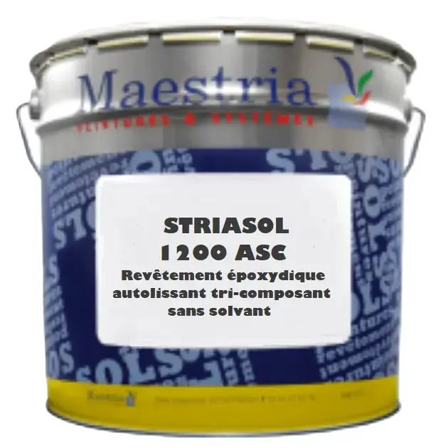 STRIASOL 1200 ASC – Revêtement époxy conducteur ESD pour sols industriels