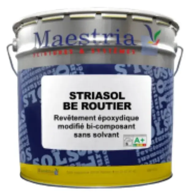 STRIASOL BE ROUTIER STRIASOL BE ROUTIER – Résine époxydique pour routes, ponts et sols de trafic intense