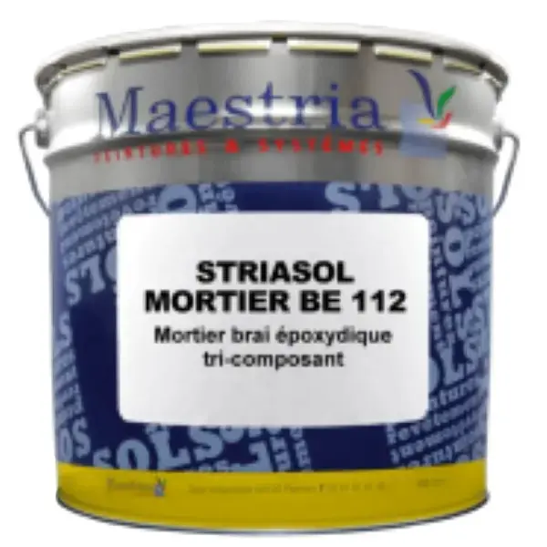 STRIASOL MORTIER BE 112 – Epoxy mortar for repairing and screeding industrial floors