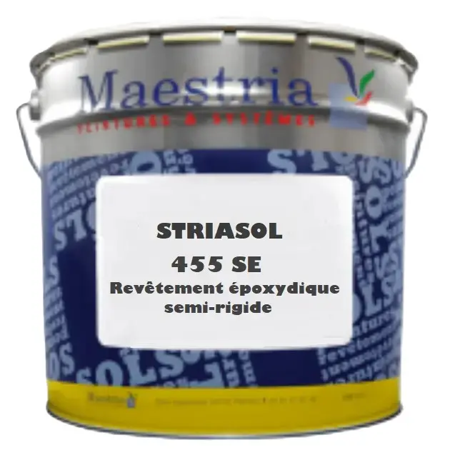 STRIASOL 455 SE – Revêtement époxy semi-rigide sols industriels hydrocarbures