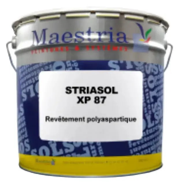 STRIASOL XP 87 – Revêtement polyaspartique sols trafic intense séchage rapide UV