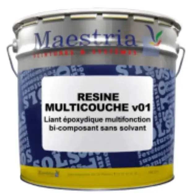 RESINE MULTICOUCHE V01 – Industrial multi-layer epoxy floor resin