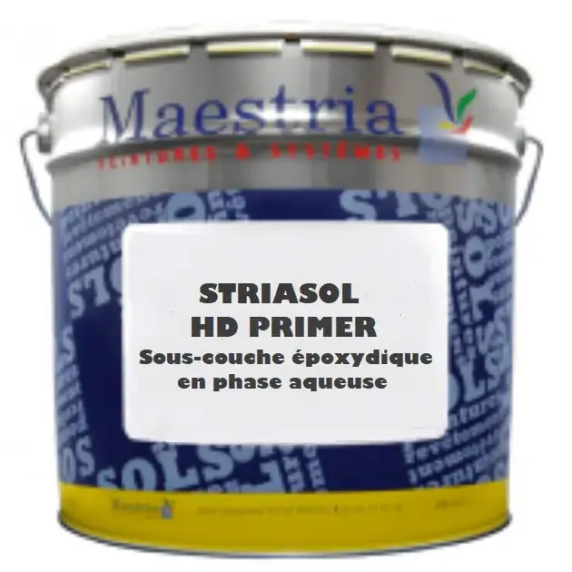 STRIASOL HD PRIMER – Primaire époxy phase aqueuse pour sols et murs