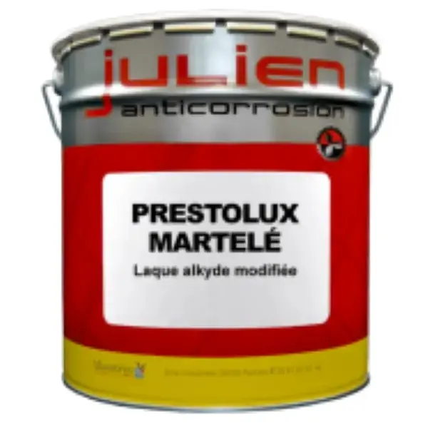 PRESTOLUX MARTELE GRIS – Laque martelée grise pour métal industriel 