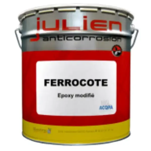 FERROCOTE – Anti-corrosion epoxy paint for metal with zinc phosphate – industrial and marine metal structures