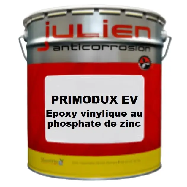 PRIMODUX EV – Peinture époxy anticorrosion acier basse température -10°C – structures métalliques industrielles et tuyauteries