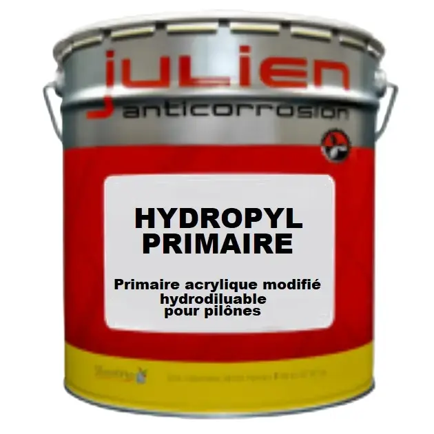 HYDROPYL PRIMAIRE – Primaire acrylique anticorrosion métal pylônes électriques galvanisé postes transformateurs 