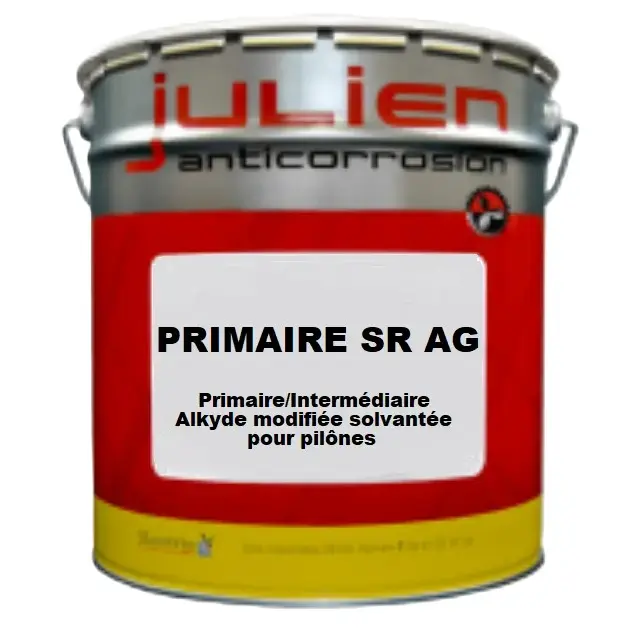 PRIMAIRE SR AG – Anti-corrosion primer, micaceous alkyd metal, anti-slip, for galvanized electrical pylons and structures