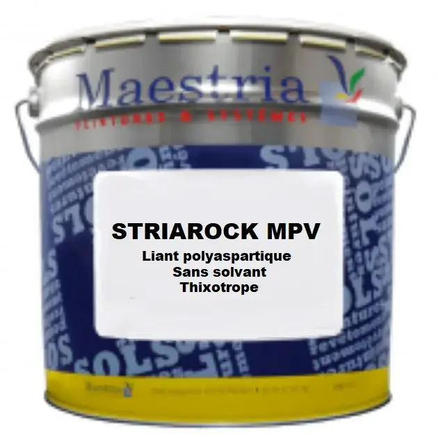 STRIAROCK MPV  – Liant polyaspartique sol vertical pour moquette de pierre