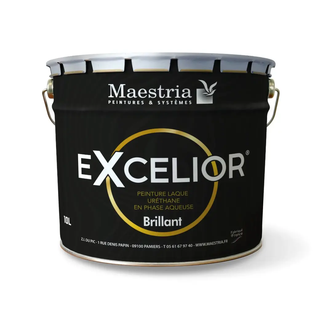 EXCELIOR BRILLANT – Peinture laque brillante lessivable boiseries murs & portes