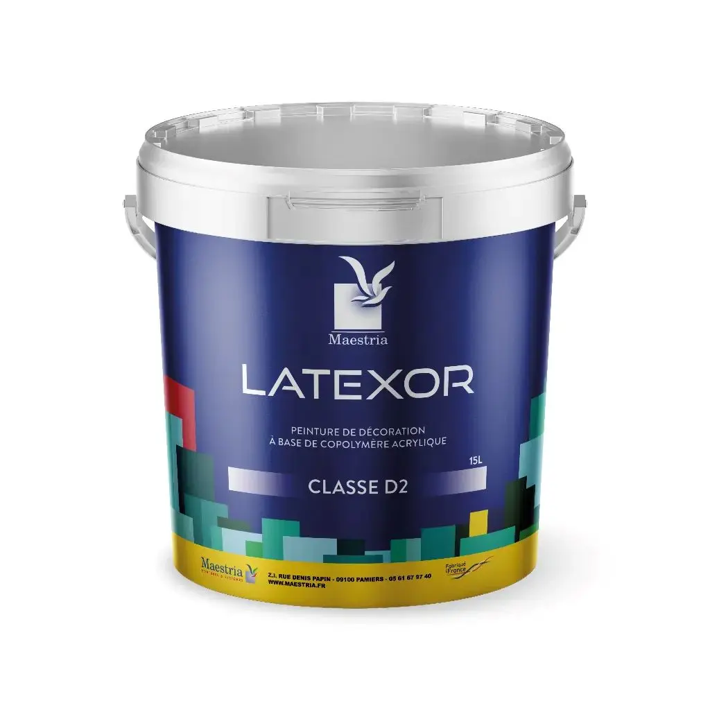 LATEXOR – Washable Matte Paint for Interior Walls & Exterior Facades