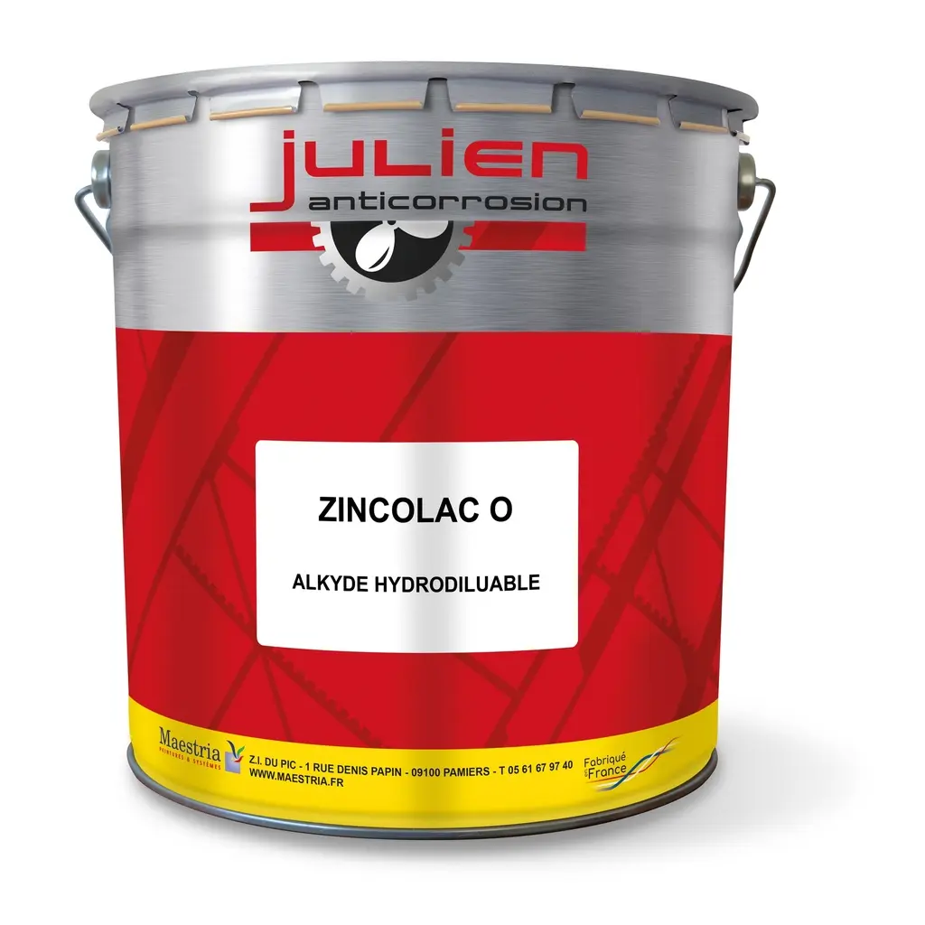ZINCOLAC O – Peinture métal hydrodiluable demi-brillante