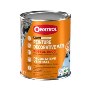 RUSTOL DECO MAT – Matte Anti-Rust Paint for All Surfaces