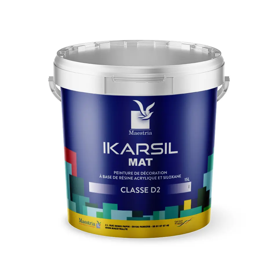 IKARSIL MAT – Peinture façade organo-minérale 