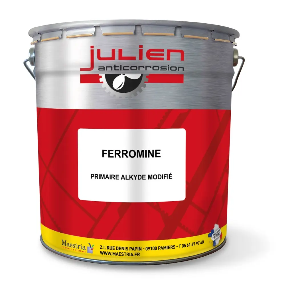 FERROMINE – Primaire anticorrosion métal pour structures ferreuses