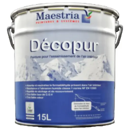 DECOPUR MAT – Air-Purifying Matte Paint for Walls & Ceilings – Living Room & Bedroom