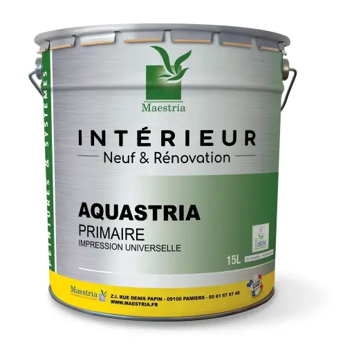 AQUASTRIA PRIMAIRE – Primaire d’impression murs & plafonds intérieur
