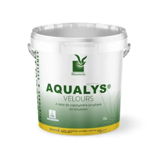 AQUALYS VELOURS – Peinture veloutée à faible émission