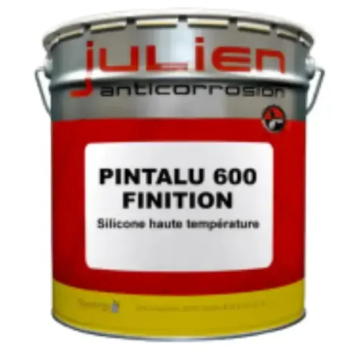 PINTALU 600 FINITION – High-temperature aluminum paint (600°C) for metals