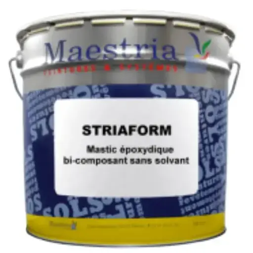 STRIAFORM – Mastic époxydique sol pour réparation et préparation