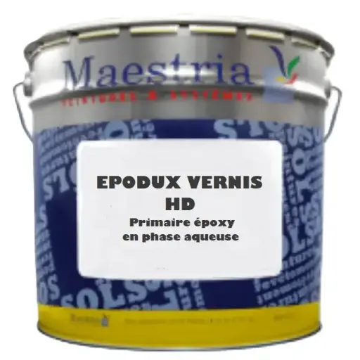 EPODUX VERNIS HD – Primaire sol époxy aqueux pour béton et cuves techniques