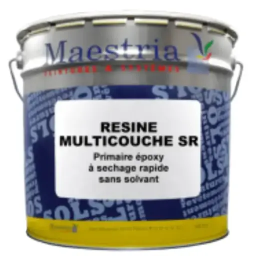 RESINE MULTICOUCHE SR – Fast-Curing Epoxy Resin for Primers, Multilayer Flooring and Repair Mortars